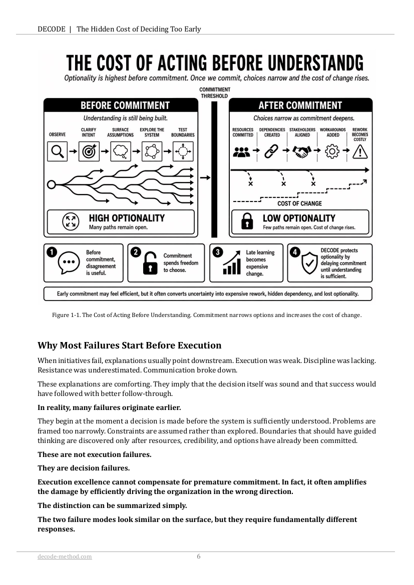 Sample page from the DECODE black-and-white PDF